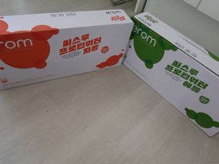 이롬 씨스루 프로틴워터 사과, 자몽 200ml x 12입 — 4점을 준 리뷰어가 2022년 9월 올린 사용 사진