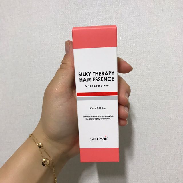 썸헤어 실키 테라피 헤어 에센스 리뷰 사진