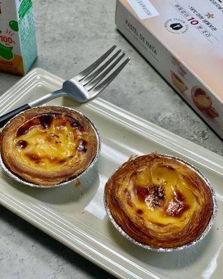디앙뜨 포르투갈 에그타르트 오리지널 맛+패션후르츠 맛 중 택1 — 5점을 준 리뷰어가 2021년 7월 올린 사용 사진