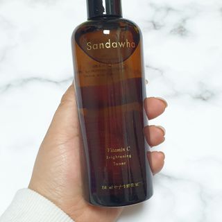 스킨큐어 산다화 비타민c 화이트닝 토너 150ml — 5점을 준 리뷰어가 2022년 2월 올린 사용 사진