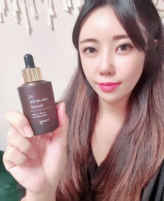 렉스리 닥터 올인원 세럼 Rexri Dr.All-in-one Serum — 5점을 준 리뷰어가 2021년 10월 올린 사용 사진