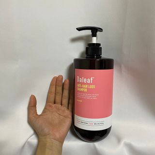 달리프 진저 베러 퍼퓸 탈모 완화 샴푸 1000ml 향 3종 — 3.5점을 준 리뷰어가 2021년 1월 올린 사용 사진