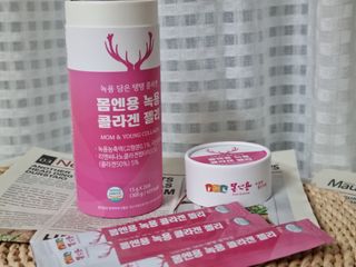 [몸엔용] 녹용 담은 탱탱 콜라겐 녹용 콜라겐 젤리 15g x 20포 — 5점을 준 리뷰어가 2022년 4월 올린 사용 사진