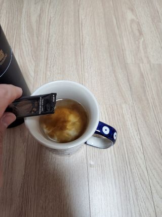 프리마인 자체 기업부설 연구소에서 찾아낸 건강한 수면의 비밀.  슬립토 플러스 30포 — 3점을 준 리뷰어가 2022년 6월 올린 사용 사진