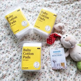 디어엘로디 프리미엄 유기농 유아 솜티슈 60매  2 + 1 PACK — 5점을 준 리뷰어가 2021년 3월 올린 사용 사진