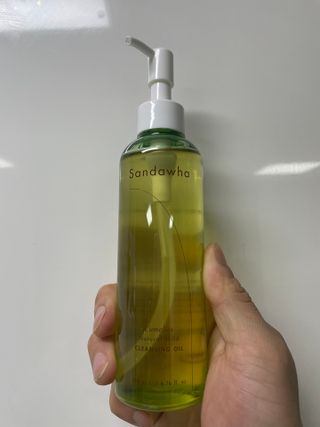 스킨큐어 산다화 순한 클렌징 동백 오일 200ml — 5점을 준 리뷰어가 2023년 3월 올린 사용 사진