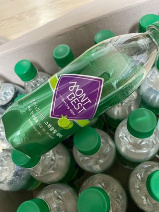 몽베스트 Montbest with Sparkling water Lime20병 — 5점을 준 리뷰어가 2022년 8월 올린 사용 사진