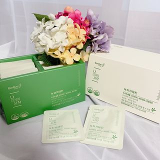 12월 15일 출시, 건강기능식품 브랜드 본리브 나 다운 시작 제품 3종 — 5점을 준 리뷰어가 2021년 2월 올린 사용 사진