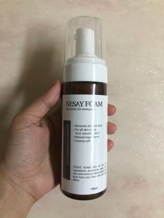 NESAY 네세이 크림 폼클렌져 포맨 150mL 남자폼클렌져 — 4.5점을 준 리뷰어가 2021년 5월 올린 사용 사진