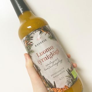 H365 [Kaskein Luomutyrniglögi] 핀란드 전통 무알콜 멀드와인 시벅톤 글로기 — 3.5점을 준 리뷰어가 2021년 5월 올린 사용 사진