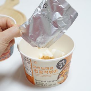 프리 [요리궁리] 타입 B (매콤,치즈,매콤까르보) 꽃떡볶이 6개입 세트 — 5점을 준 리뷰어가 2024년 12월 올린 사용 사진