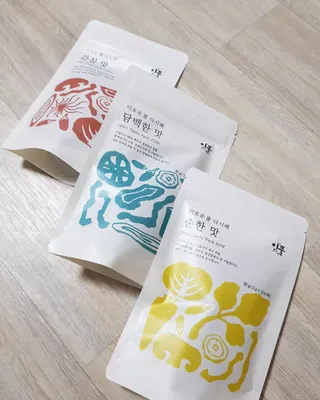 이풀 이로운풀 다시팩 3종세트(담백한맛, 감칠맛, 순한맛) — 5점을 준 리뷰어가 2022년 11월 올린 사용 사진