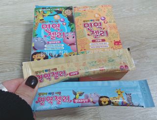 다나음 셀렌에 빠진 아연면역젤리 열대과일맛+사과맛 — 5점을 준 리뷰어가 2021년 3월 올린 사용 사진