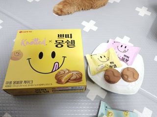 롯데제과 쁘띠몽쉘 마롱몽블랑 — 5점을 준 리뷰어가 2021년 10월 올린 사용 사진