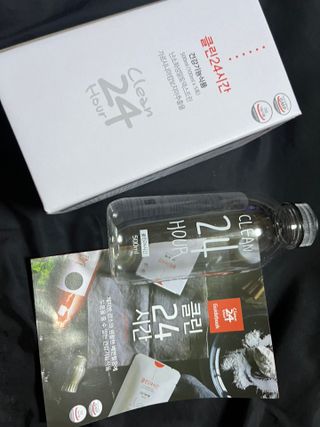 클린24시간 1BOX(5포) + 전용보틀(500ml) — 4점을 준 리뷰어가 2023년 5월 올린 사용 사진