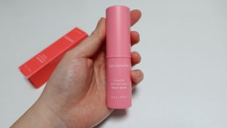 스킨큐어 산다화 카멜리아 안티 링클 멀티밤 — 5점을 준 리뷰어가 2022년 2월 올린 사용 사진