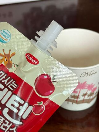 프리캠페인용 [한미사이언스] 우리 아이 튼튼, 엄마 마음 든든! 마시는텐텐 플러스 (100ml*10입) — 4점을 준 리뷰어가 2023년 9월 올린 사용 사진