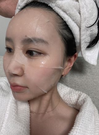 세뚜아(Cettua) [세뚜아] 포어 클리어링 마스크 Cettua Pore Clearing facial mask 5매 — 5점을 준 리뷰어가 2024년 3월 올린 사용 사진