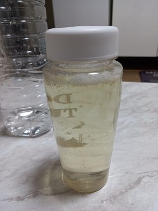[경남제약헬스케어] 케어플러스 리셋 다이어트 청포도맛 100ml X 5포 (5일분) — 4점을 준 리뷰어가 2023년 4월 올린 사용 사진