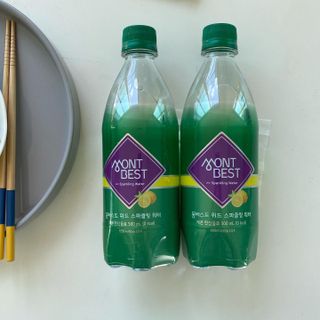 몽베스트 Montbest with Sparkling water Lemon OR Lime 20병(랜덤) — 5점을 준 리뷰어가 2021년 10월 올린 사용 사진