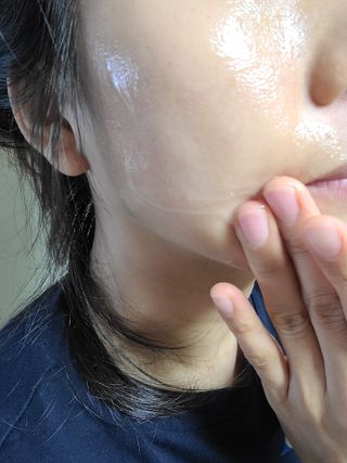 더마포레스트 모이스처라이징 아쿠아크림 / 수분크림 히알루론산 펩타이드 보습 미백 주름개선 — 4점을 준 리뷰어가 2021년 6월 올린 사용 사진