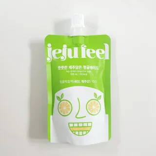 JEJUFEEL 풋풋한 제주담은 청귤에이드 — 5점을 준 리뷰어가 2022년 9월 올린 사용 사진