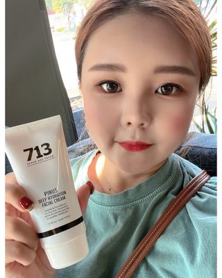 [세븐원쓰리 713]오아시스 세트 몽글토너, 소나무보습크림, 피누스비타민C 세럼 — 4.5점을 준 리뷰어가 2021년 10월 올린 사용 사진