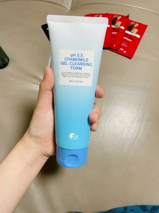 페브유 / FABYOU 페브유 pH5.5 캐모마일 젤 클렌징 폼 + 클렌징 오일 + 토너 3종 세트 — 5점을 준 리뷰어가 2021년 7월 올린 사용 사진