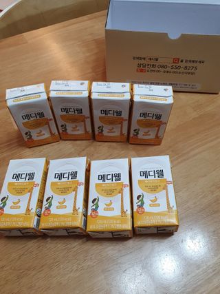 메디웰 페디아드링크 미니 바나나맛 — 5점을 준 리뷰어가 2022년 9월 올린 사용 사진