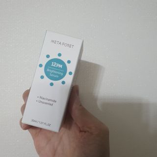 메타포레 12PM 브라이트닝 세럼 — 5점을 준 리뷰어가 2021년 7월 올린 사용 사진