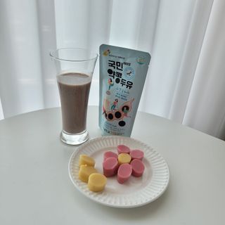 국민바이오 약콩두유 — 5점을 준 리뷰어가 2022년 5월 올린 사용 사진