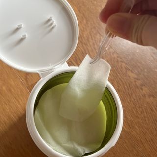 랑벨 랑바이오 블랙 시카 퀵 패드 100매 (3초 쿨링/3분 흡수, 블랙비 프로폴리스/시카 4종 함유, 대용량) — 5점을 준 리뷰어가 2022년 7월 올린 사용 사진
