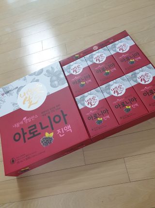 서울약사신협_내몸애생발란스아로니아_70ml x 30포 — 5점을 준 리뷰어가 2021년 6월 올린 사용 사진