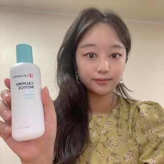 리더스코스메틱 리더스 카밍 바이오틱스 에센스 워터 — 3.5점을 준 리뷰어가 2021년 6월 올린 사용 사진