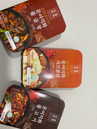 자연풍미 문어직화볶음 3종 (불고기, 불곱창, 치즈불닭) — 4점을 준 리뷰어가 2022년 6월 올린 사용 사진