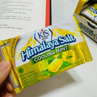 마요라 히말라야 솔트 캔디 2종-페퍼민트 맛, 라임민트 맛 — 4점을 준 리뷰어가 2023년 1월 올린 사용 사진
