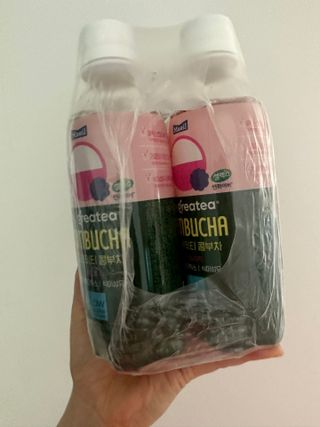 더그레잇티 콤부차 [매일유업] 더그레잇티 44kcal 콤부차 300ml *12개입 (오리지널 6개+베리리치 6개) — 5점을 준 리뷰어가 2023년 8월 올린 사용 사진
