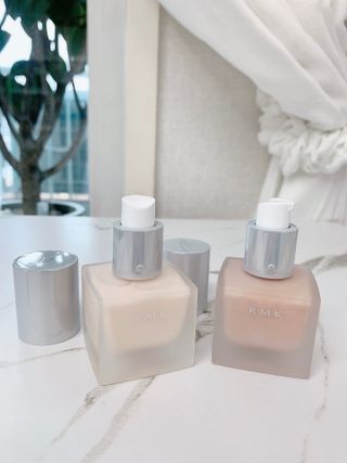 [RMK] 메이크업 베이스 + 리퀴드 파운데이션 — 5점을 준 리뷰어가 2021년 3월 올린 사용 사진