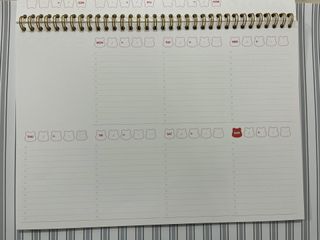 리훈 곰부 체크리스트+ 곰부 리무버블스티커 1장 — 4.5점을 준 리뷰어가 2021년 4월 올린 사용 사진