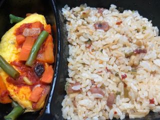 직탁 식단관리 3종 도시락(꼬막 듬뿍 곤드레비빔밥, 알리오올리오 불고기오믈렛, 매콤쭈꾸미 시래기유채밥) — 4점을 준 리뷰어가 2022년 7월 올린 사용 사진