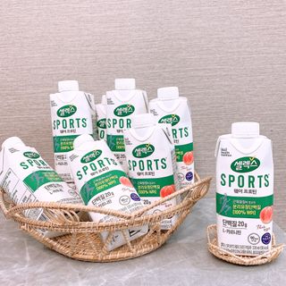 셀렉스스포츠 셀렉스 스포츠 웨이 프로틴 복숭아_ 330ml x 12팩 — 5점을 준 리뷰어가 2021년 10월 올린 사용 사진