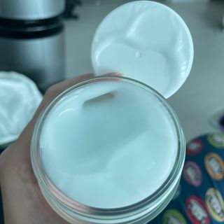 김정문알로에 큐어 큐어 알로에 리프레쉬 젤리 세럼, 큐어 알로에 하이드로 젤리 크림 — 5점을 준 리뷰어가 2021년 3월 올린 사용 사진