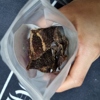 [졸리졸리] 말고기 육포 간식 (HORSE MEAT JERKY) — 5점을 준 리뷰어가 2023년 1월 올린 사용 사진