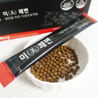 새롬바이오 리생 [미쾌변] 차전자피 식이섬유 건강기능식품 3팩 — 5점을 준 리뷰어가 2021년 6월 올린 사용 사진