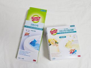 [3M] 스카치브라이트 크린스틱 향기톡톡 변기청소 핸들1 + 리필 16개 (라벤더/레몬 중 택1) — 5점을 준 리뷰어가 2024년 8월 올린 사용 사진