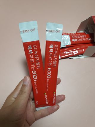 메타아르기닌 GC녹십자웰빙 메타 아르기닌 6000 플러스 오르니틴 — 5점을 준 리뷰어가 2022년 11월 올린 사용 사진