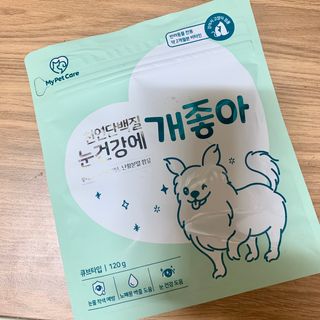 My Pet Care 천연단백질 눈건강에 개좋아 — 5점을 준 리뷰어가 2021년 3월 올린 사용 사진
