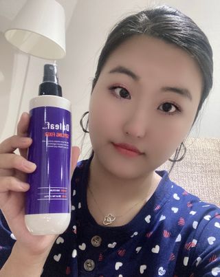 달리프 글램 스타일링 픽서 200ml — 5점을 준 리뷰어가 2021년 2월 올린 사용 사진
