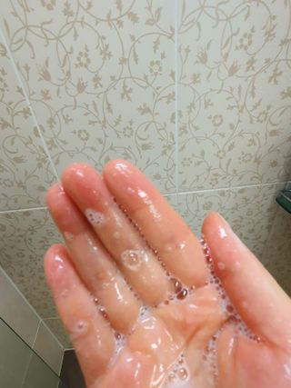 다슈코리아 다슈 데일리 두피 딥 클렌징 샴푸 500ml — 5점을 준 리뷰어가 2021년 3월 올린 사용 사진