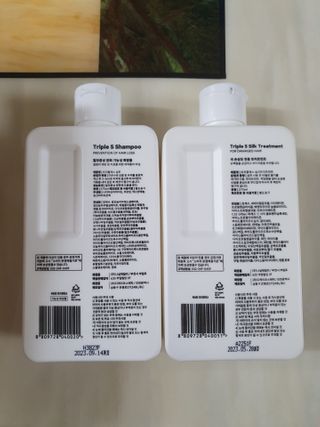 트리플에스 탈모 샴푸 275ml + 실크 트리트먼트 275ml — 5점을 준 리뷰어가 2021년 2월 올린 사용 사진